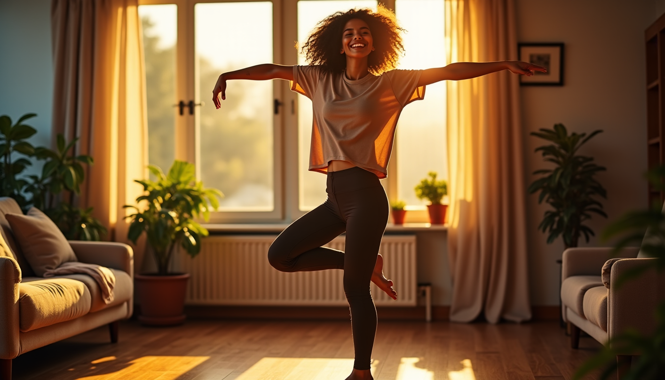 intégrer la danse dans sa routine — n'oubliez pas que la régularité prime sur la