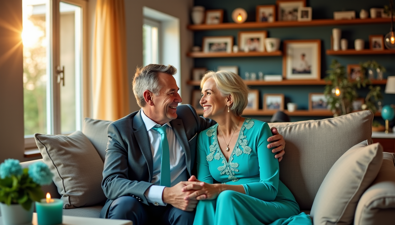 18 ans de mariage : signification et idées pour célébrer les noces de turquoise — la soirée. c'est l'occasion de se souvenir des