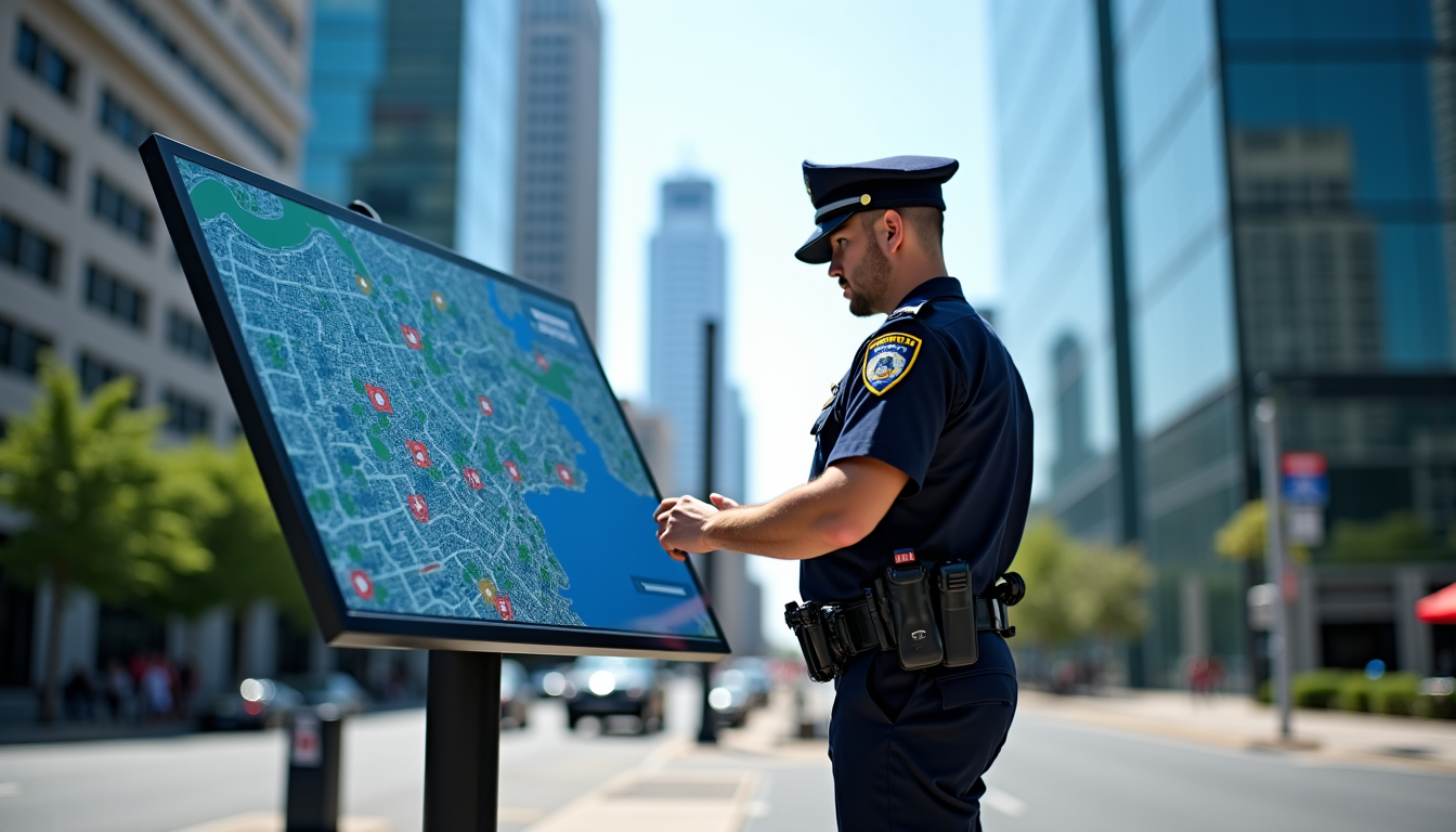 Illustration : e : visualisation des incidents et des ressources — outil tout-terrain pour simplifier les tâches de la police municipale