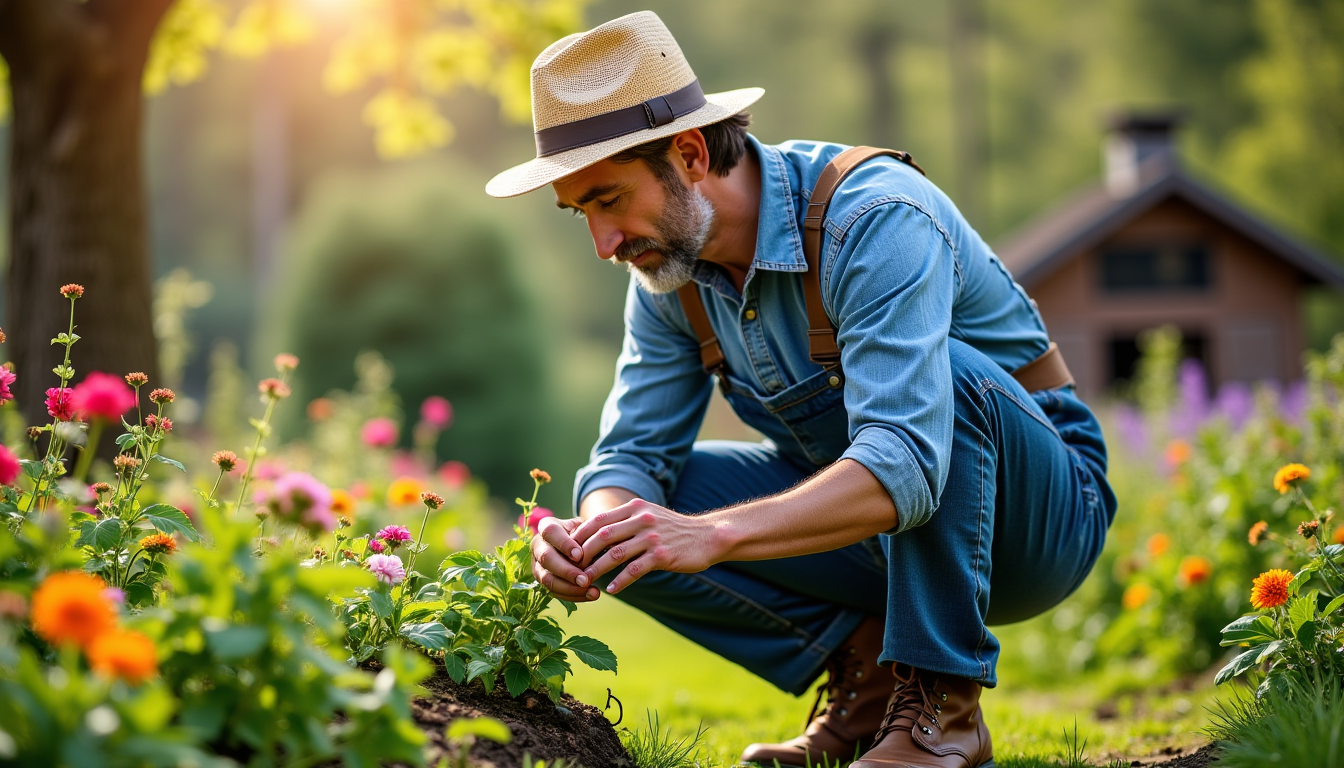 entretenir son jardin toute l’année — fois par semaine (si besoin) surveiller les signes