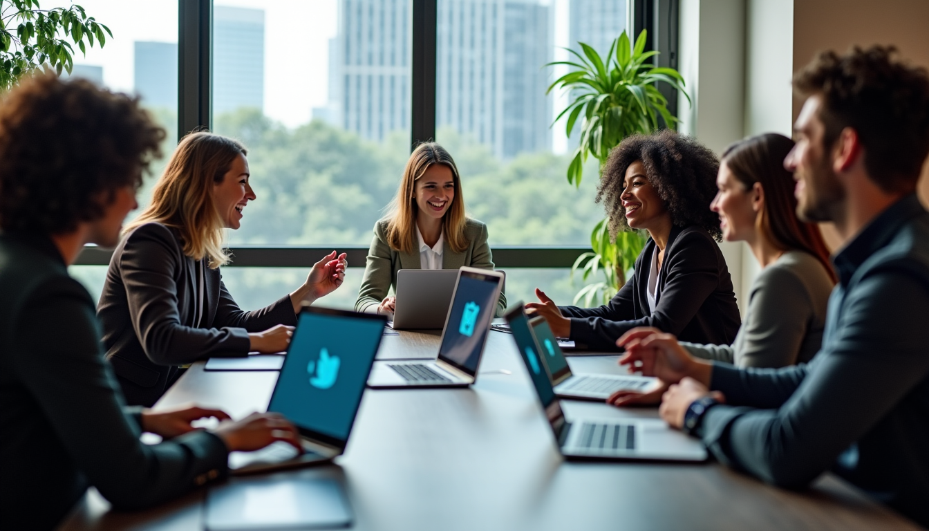 Illustration : les réseaux sociaux sont devenus bien plus que — piliers d’une stratégie digitale performante à long terme