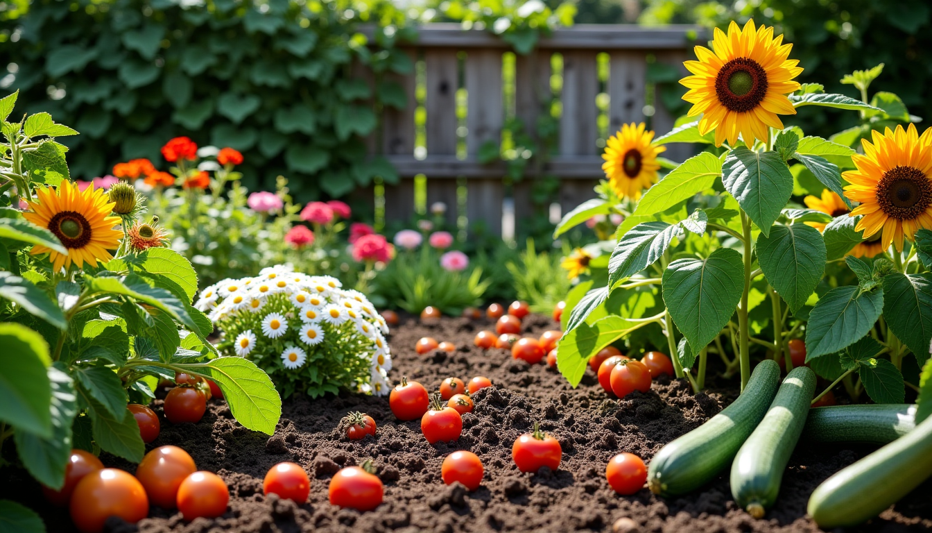adapter son jardin aux saisons pour de meilleurs résultats — l'été est la saison de l'abondance, mais aussi