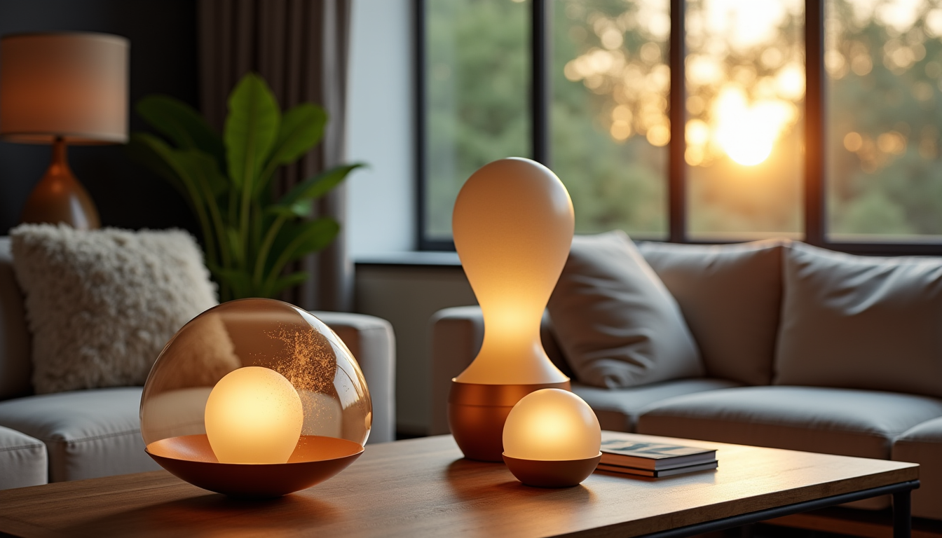 Illustration : les luminaires eux-mêmes peuvent être des objets de — personnaliser son intérieur sans le surcharger ?