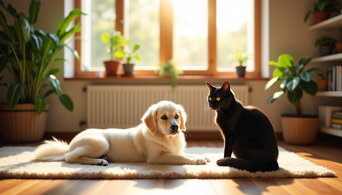 Illustration : l'introduction progressive aux autres animaux du foyer est — comprendre le comportement animal pour améliorer la cohabitation