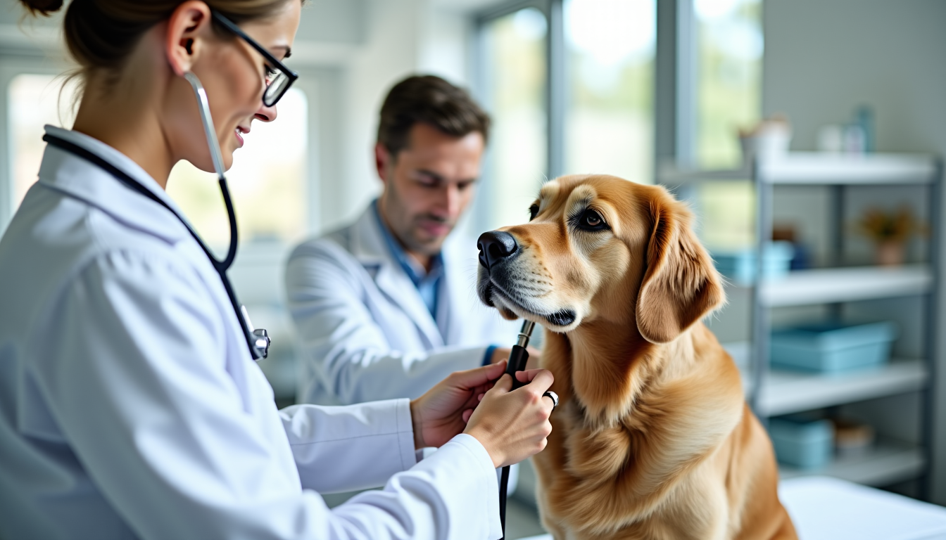 Illustration : pour surveiller l'apparition de maladies liées au vieillissement — l’importance des visites régulières chez le vétérinaire