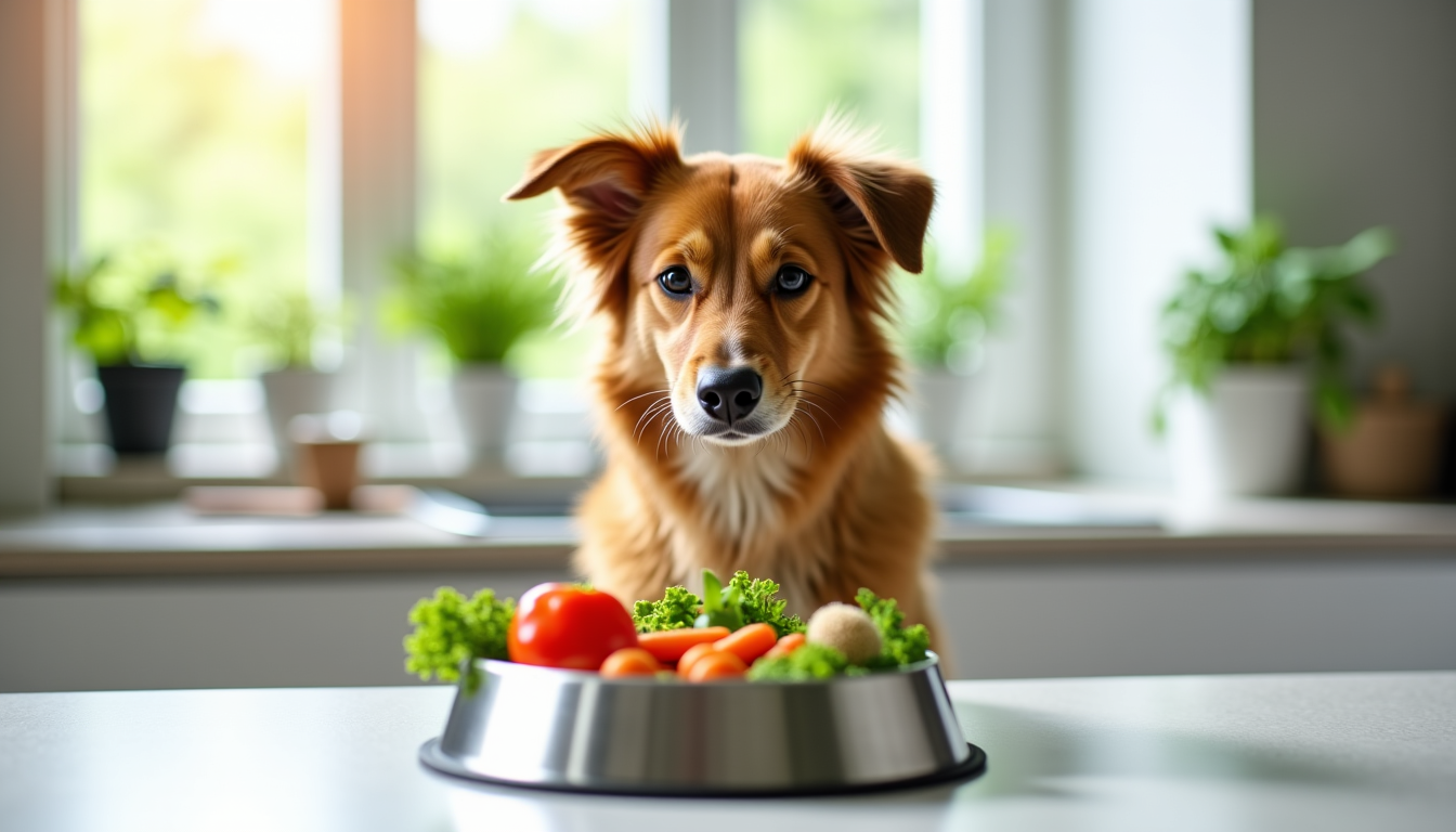construire une routine alimentaire équilibrée pour son chien — transit intestinal, satiété légumes, certaines céréales complètes