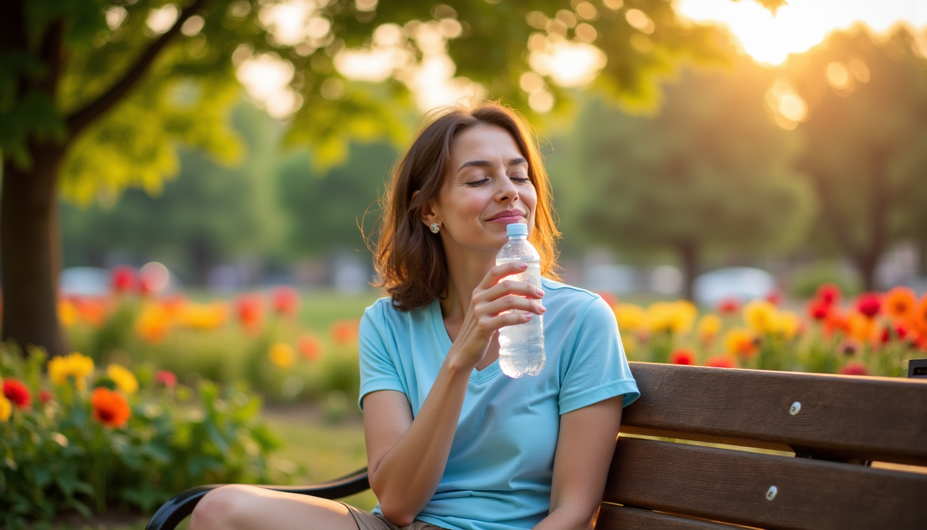 améliorer son bien-être général — éalement entre 1,5 et 2 litres, en adaptant