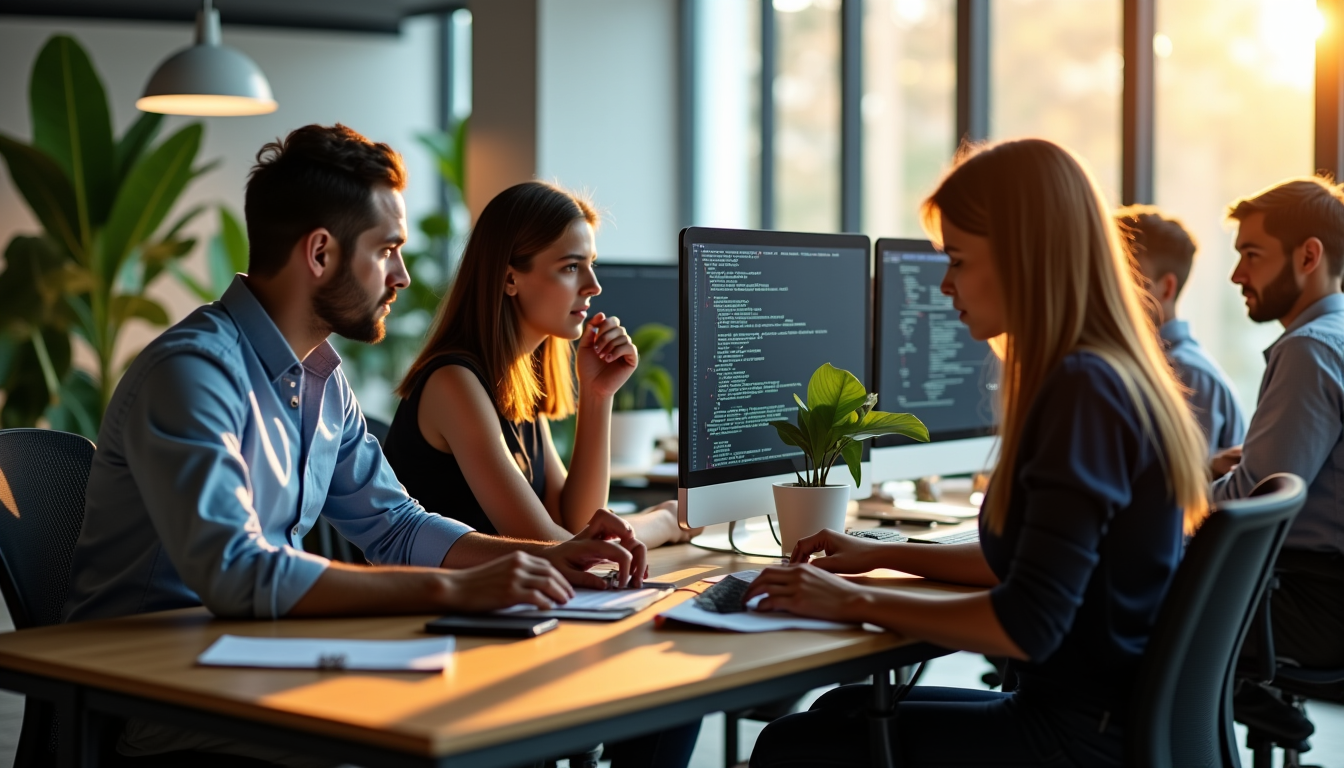 Illustration : le déploiement peut être progressif, avec une mise — faire développer un logiciel sur mesure : les étapes clés de a à z