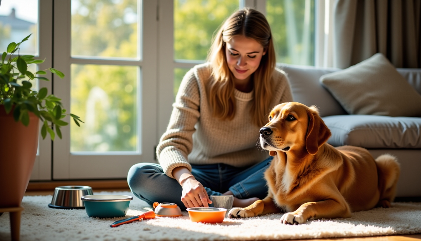 s’occuper de ses animaux facilement — planifier à l'avance pour le confort et la