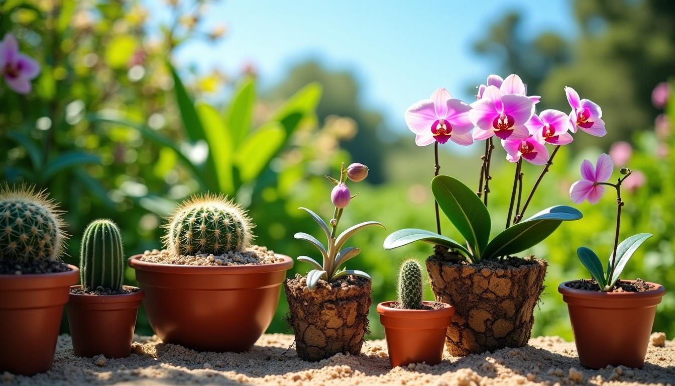 certaines plantes ne s’adaptent pas à votre environnement — les mélanges de terreau universels ne conviennent pas