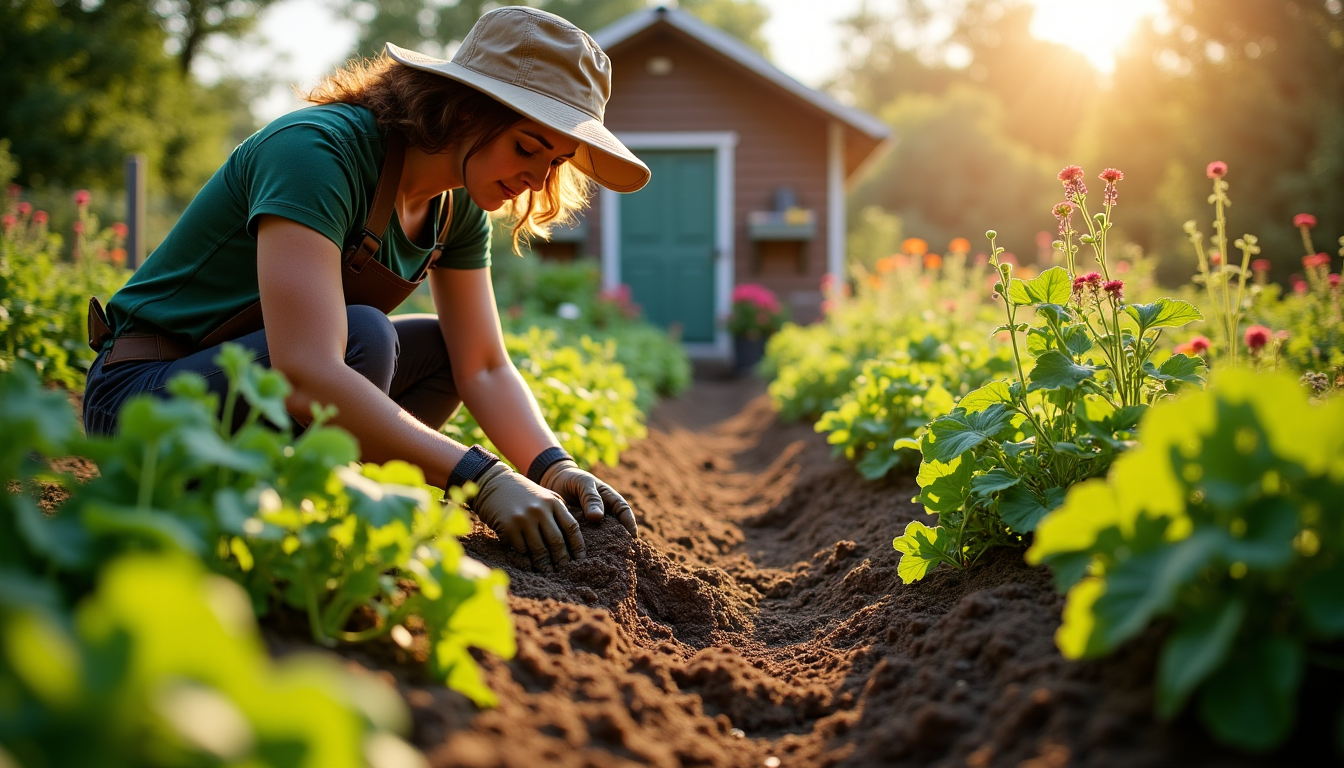 Illustration : presque toutes les plantes, idéal pour le potager — jardin : comprendre son sol pour mieux réussir ses plantations