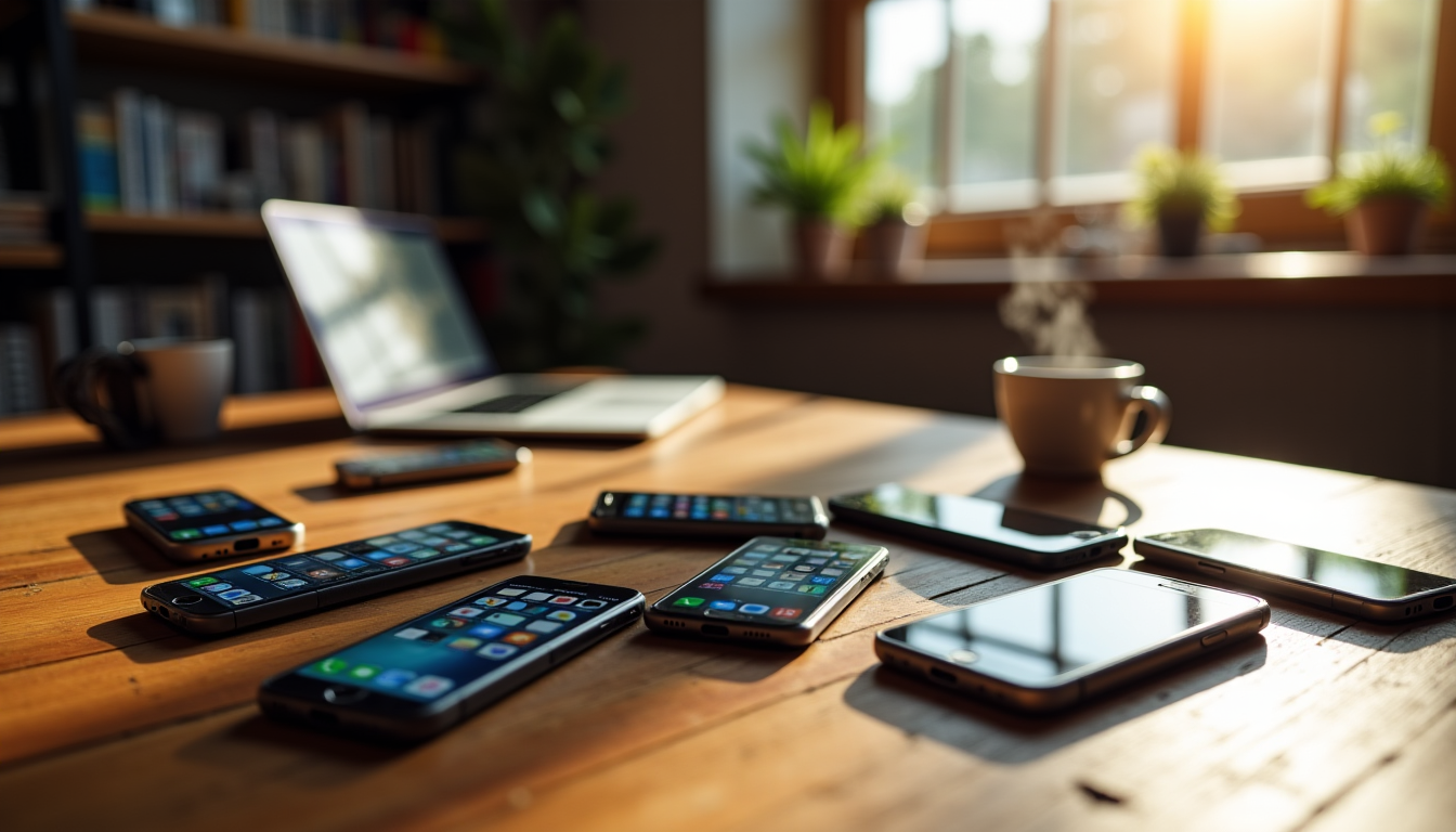 Illustration : ns la perception de l'obsolescence, bien qu'il ne — certains téléphones deviennent rapidement obsolètes ?