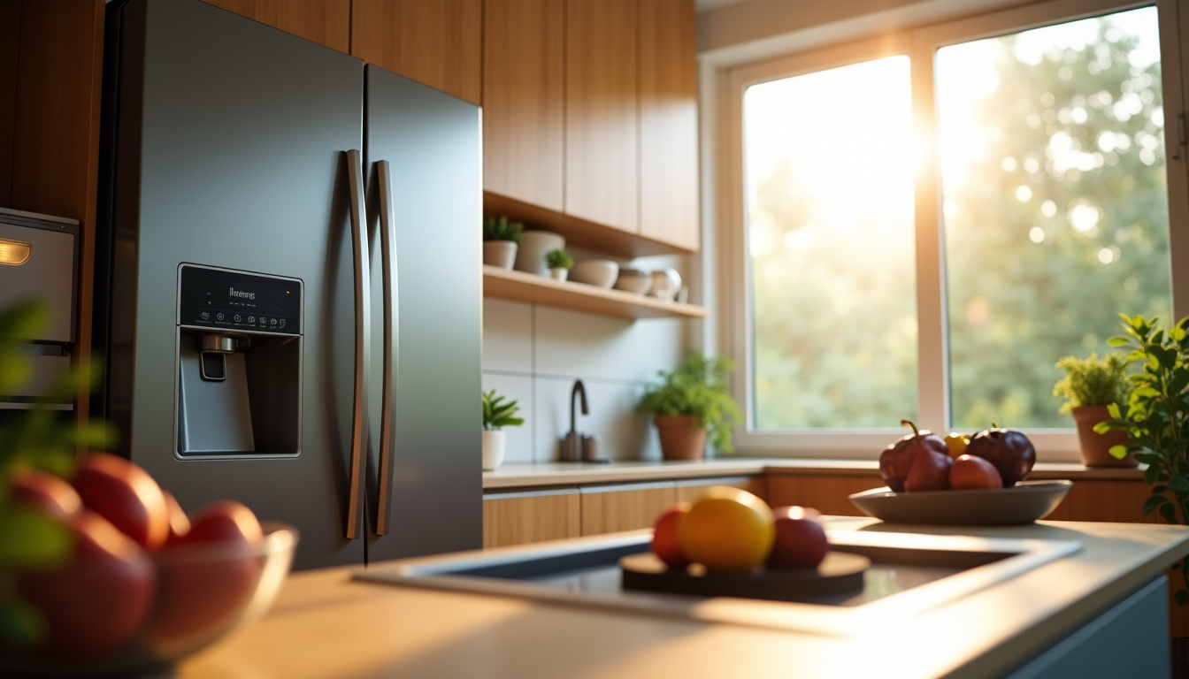 Illustration : otre réfrigérateur et congélateur : une couche de — comprendre les sources de gaspillage énergétique dans un logement