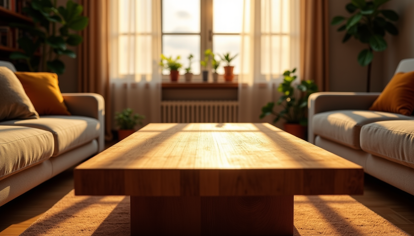 Illustration : pensez aux meubles bas qui favorisent une perspective — créer une ambiance cosy dans toute une maison ?