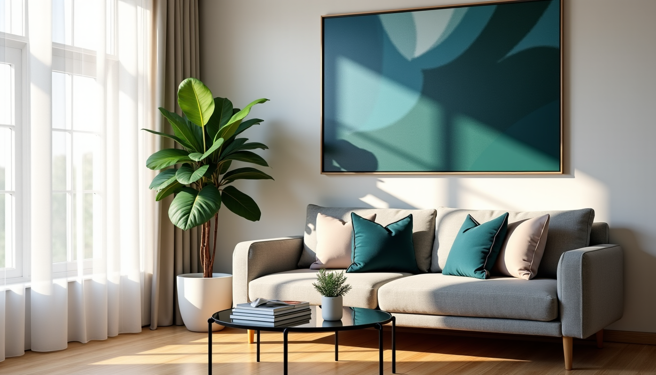 Illustration : concentrez-vous sur quelques pièces fortes plutôt qu'une multitude — optimiser un petit espace sans le surcharger ?