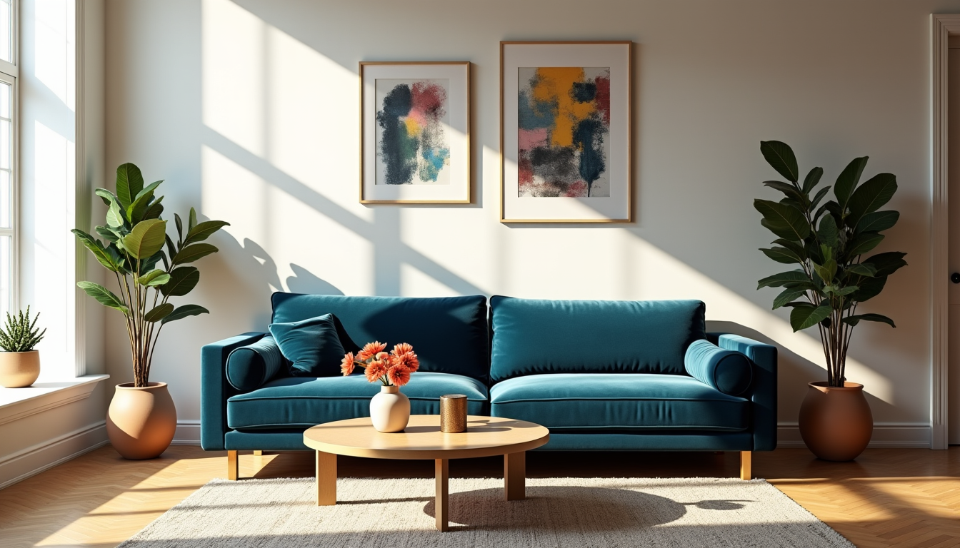 7 astuces pour embellir votre maison simplement et efficacement — les couleurs claires agrandissent et illuminent, tandis que