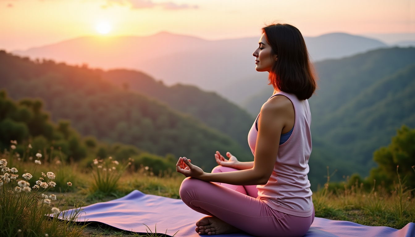 Illustration : ces actions, prises individuellement ou en combinaison, peuvent — équilibre mental et physique : clés pour une vie harmonieuse