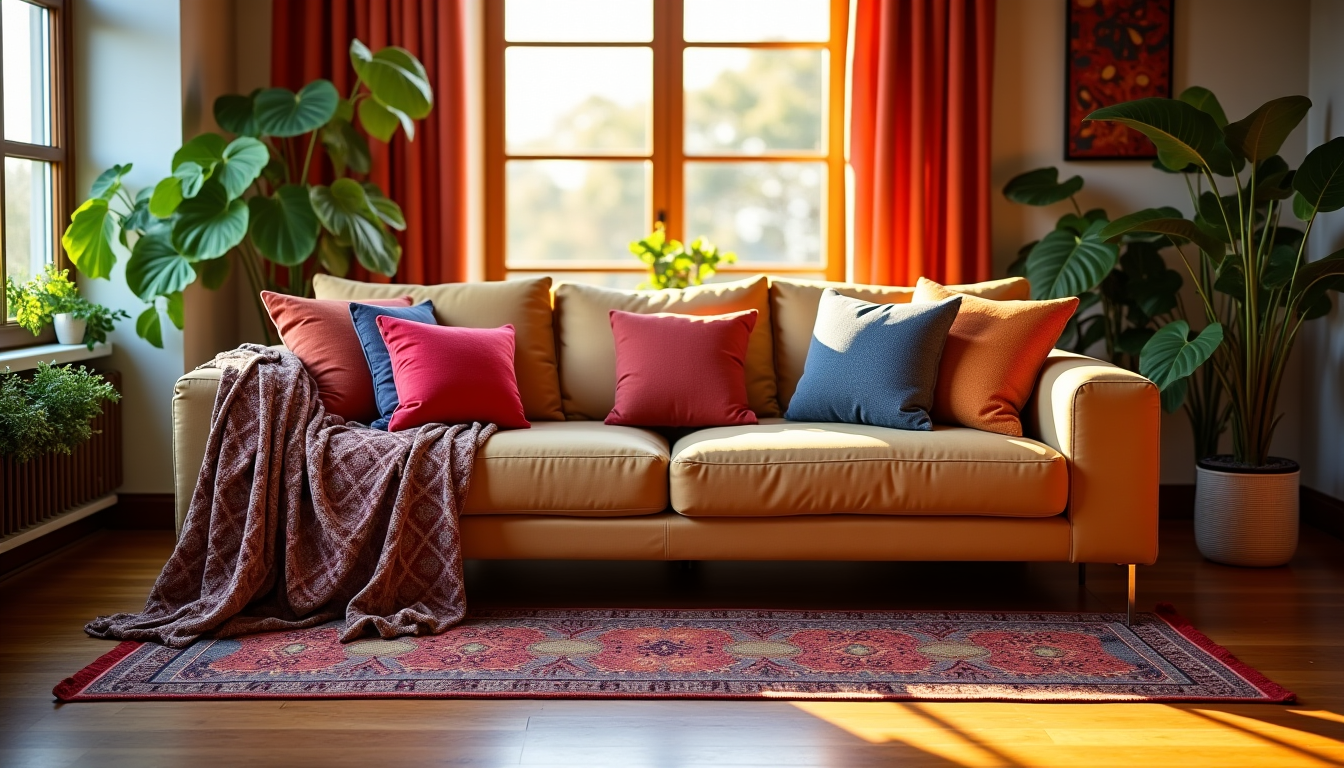 Illustration : les accessoires, quant à eux, sont les touches — astuces secrètes pour transformer votre intérieur simplement