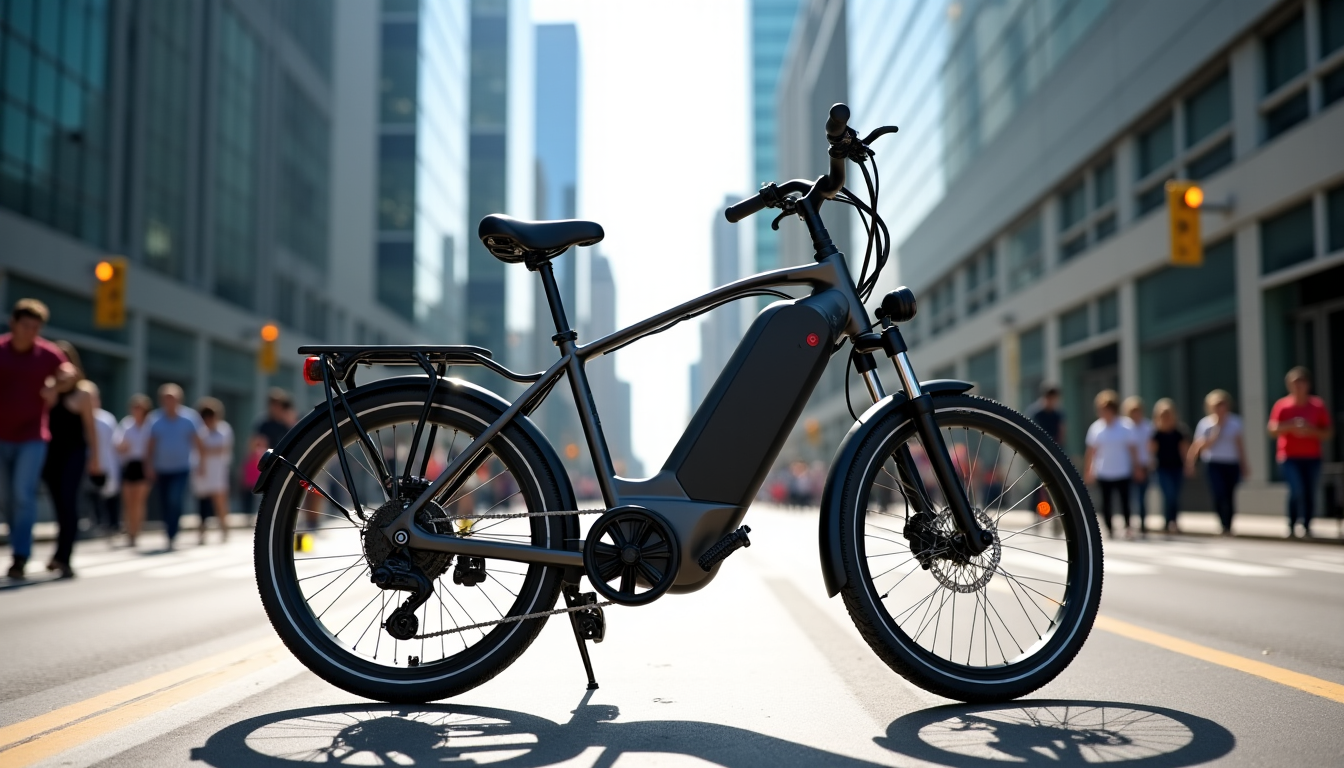 Illustration : ascensions, suspensions robustes peu adapté à un usage — vélo électrique transforme la mobilité urbaine