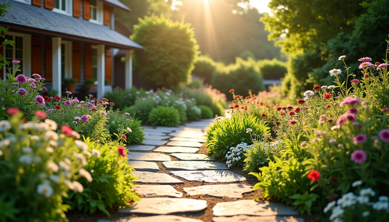 Illustration : quel que soit le matériau, veillez à ce — 8 astuces pour un jardin éblouissant et une maison accueillante