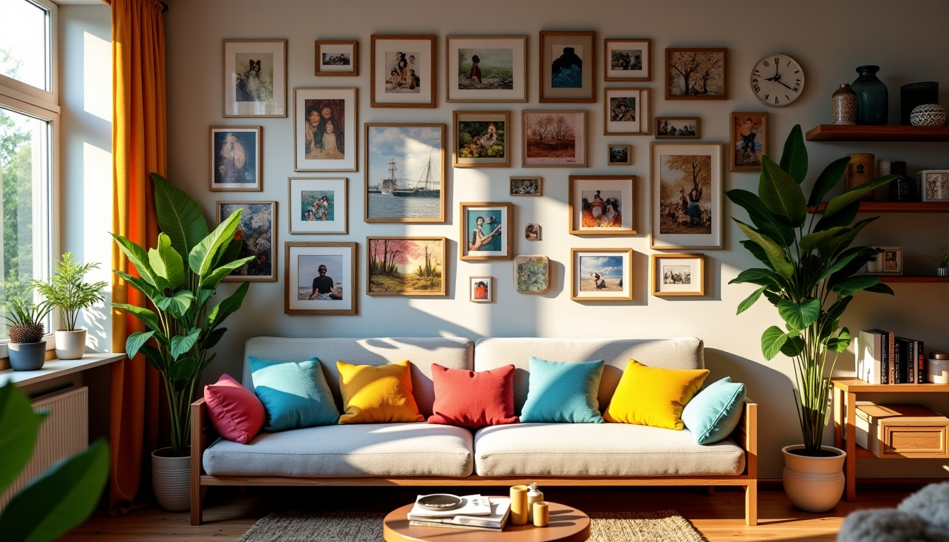 Illustration : se d'ajouter une touche artistique et intime à — 10 astuces pour une décoration bricolage réussie et économique