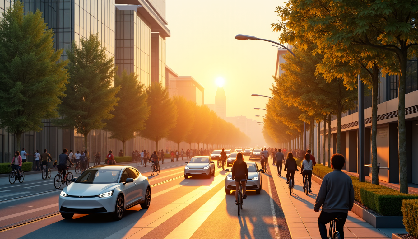 Illustration : ces gestes, aussi petits soient-ils, contribuent collectivement à — voyager autrement : l'avenir de la mobilité durable