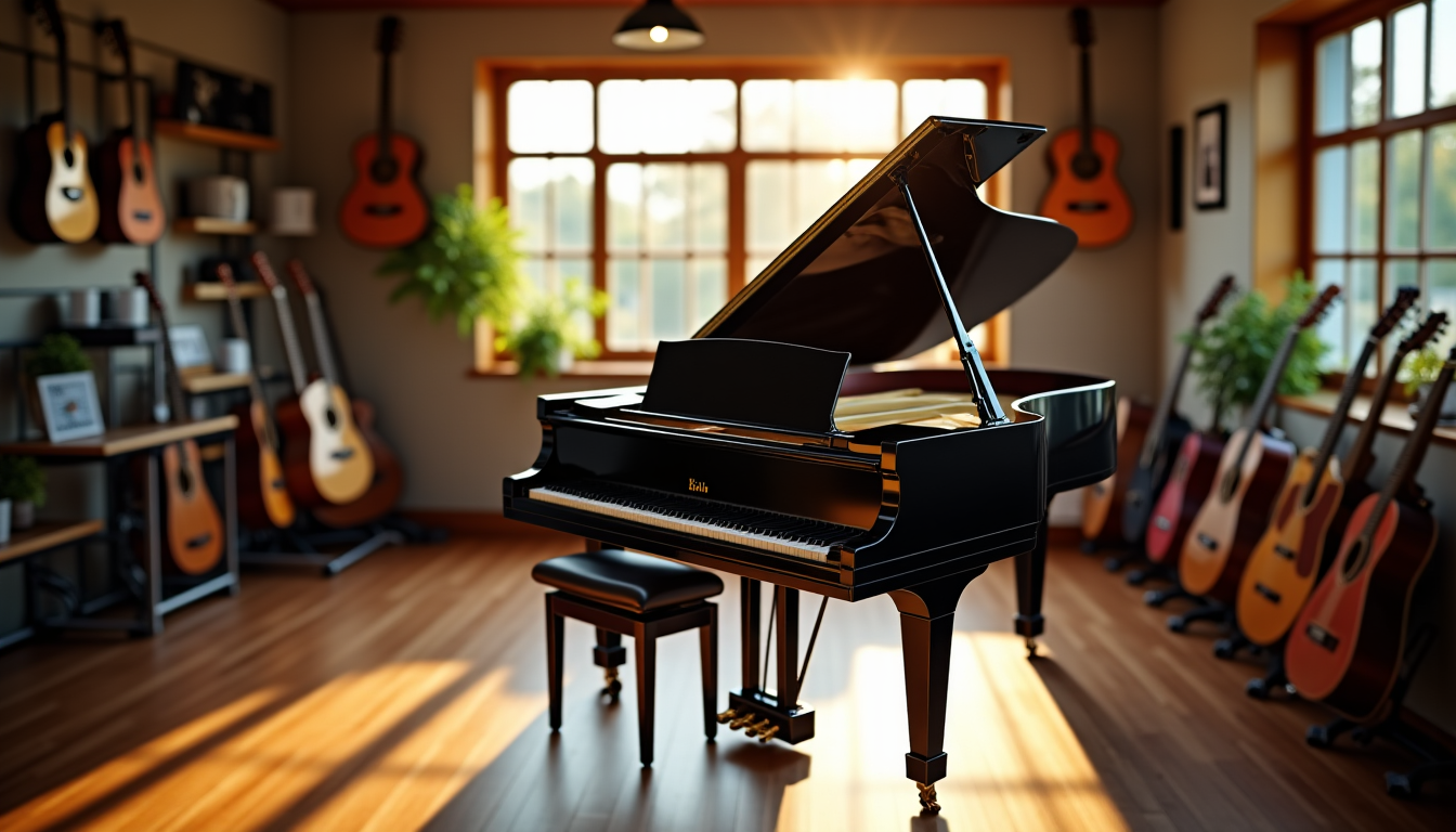 Illustration : vez accès et que vous prendrez plaisir à — trouver le piano idéal : 5 critères à vérifier avant d’acheter