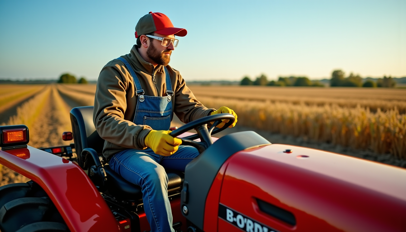 Illustration : pour que votre banc de scie sur tracteur — utiliser un banc de scie pour optimiser vos travaux agricoles ?