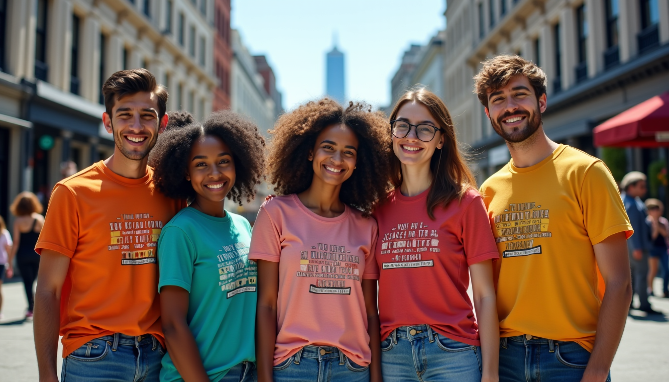 Illustration : recherchez des créations qui se distinguent, qui proposent — t-shirts humour avec des répliques de films cultes : le guide pour fans qui s'assument