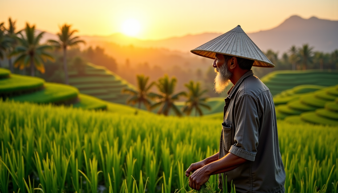 Illustration : tabanan se trouve à environ une heure et — explorez le charme discret des rizières de bali