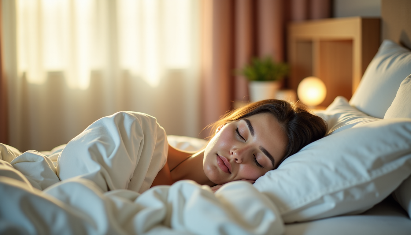 Illustration : le sommeil est un moment privilégié pour la — secret beauté transforme votre routine quotidienne ?