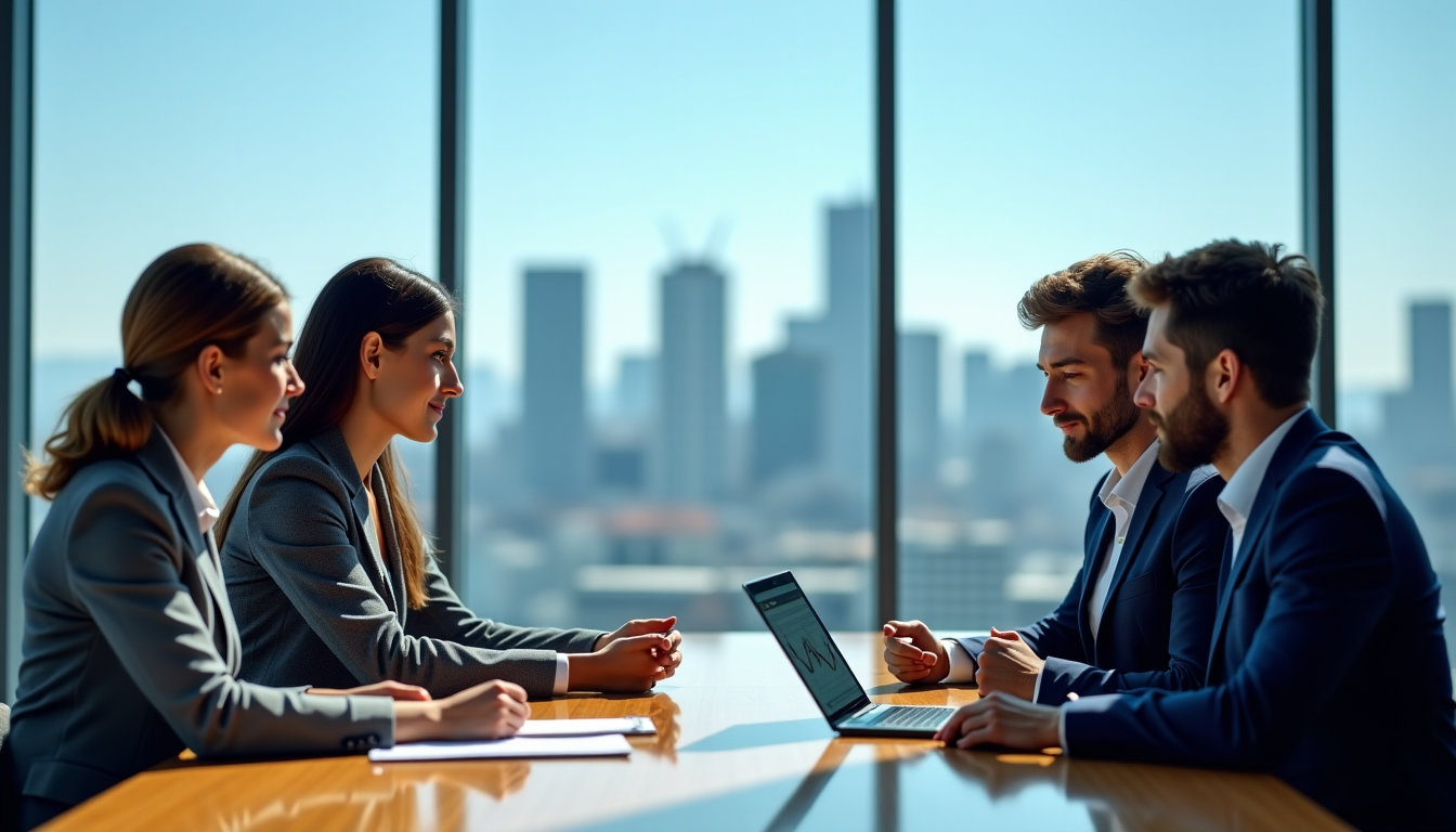 Illustration : pour s'assurer qu'elle correspond aux objectifs de l'entreprise — optimisez vos finances d'entreprise avec des stratégies efficaces