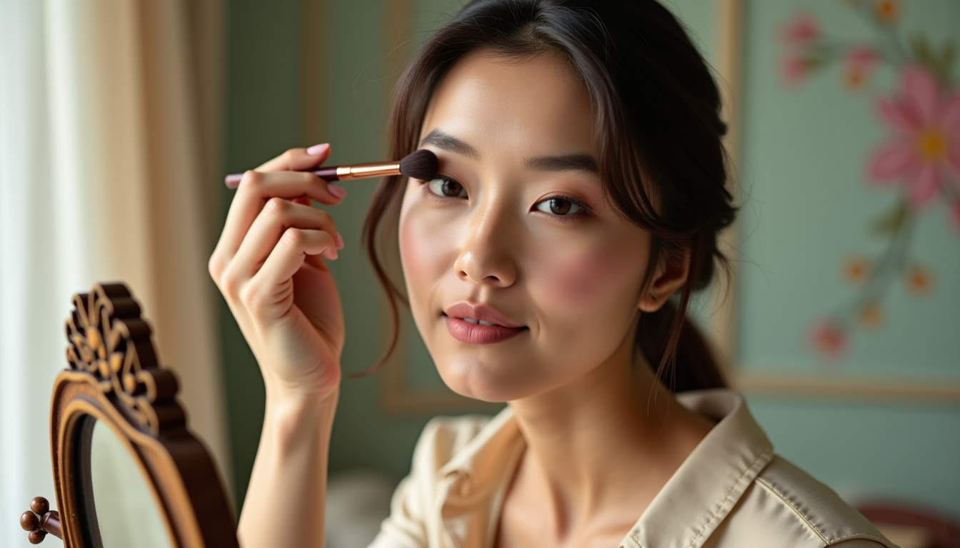 7 astuces pour sublimer votre style et votre beauté — unification et luminosité appliquer sur toute la paupière
