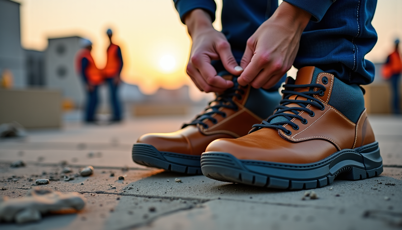 Illustration : "le confort n'est pas un luxe, c'est une &mdash; 3 conseils pour choisir vos chaussures de s&eacute;curit&eacute;
