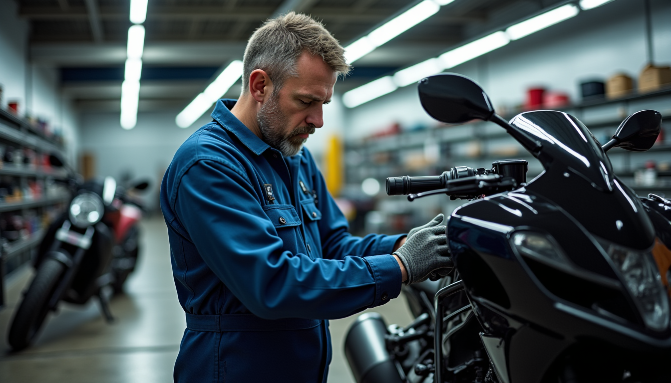 entretenir sa moto pour éviter les pannes coûteuses ? — t des électrodes des bougies. assurez-vous de l'absence