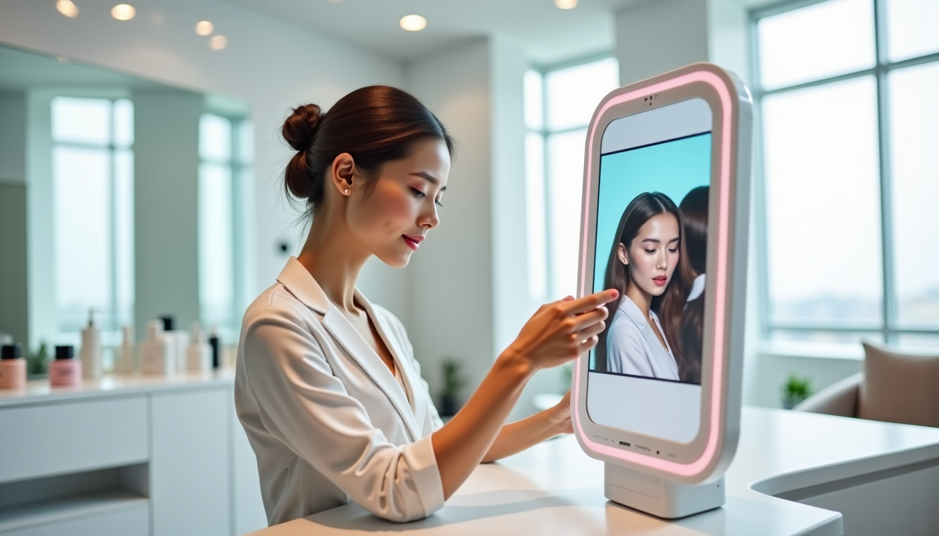 Illustration : la beauty tech est un vaste écosystème qui — la beauty tech révolutionne l’industrie de la beauté ?