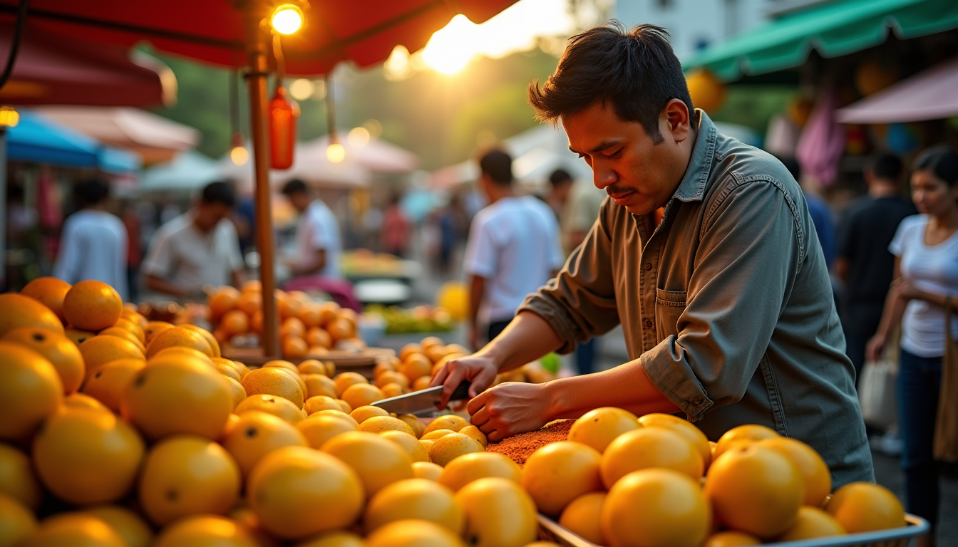 Illustration : en suivant ces conseils, vous vous assurez de — préparer un dessert à la mangue façon street food asiatique