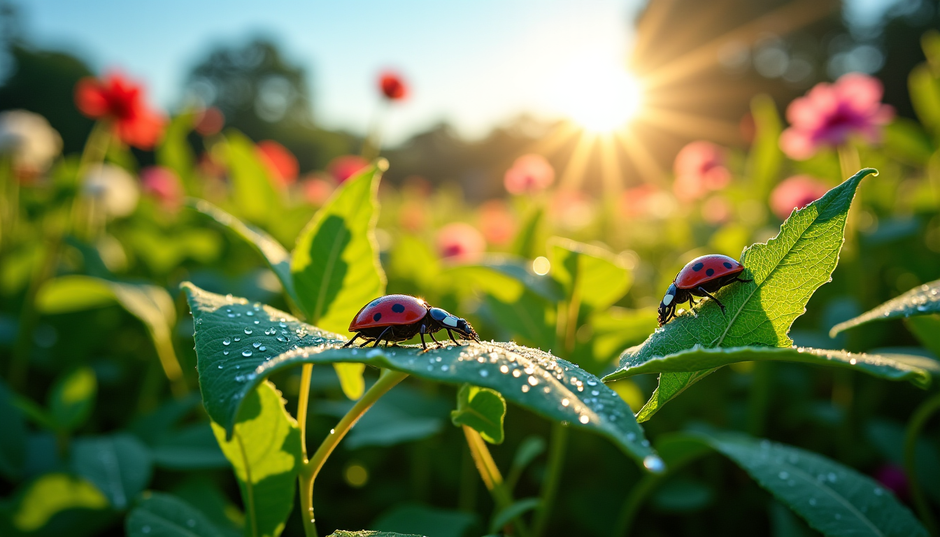 Illustration : à leur réputation, ils sont utiles au jardin, — solutions naturelles pour protéger ses plantes des nuisibles