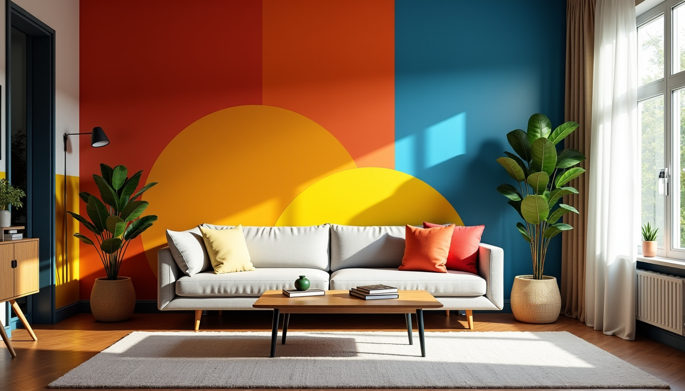techniques pour moderniser une maison à petit budget — if pour un mur d'accent audacieux. peindre des