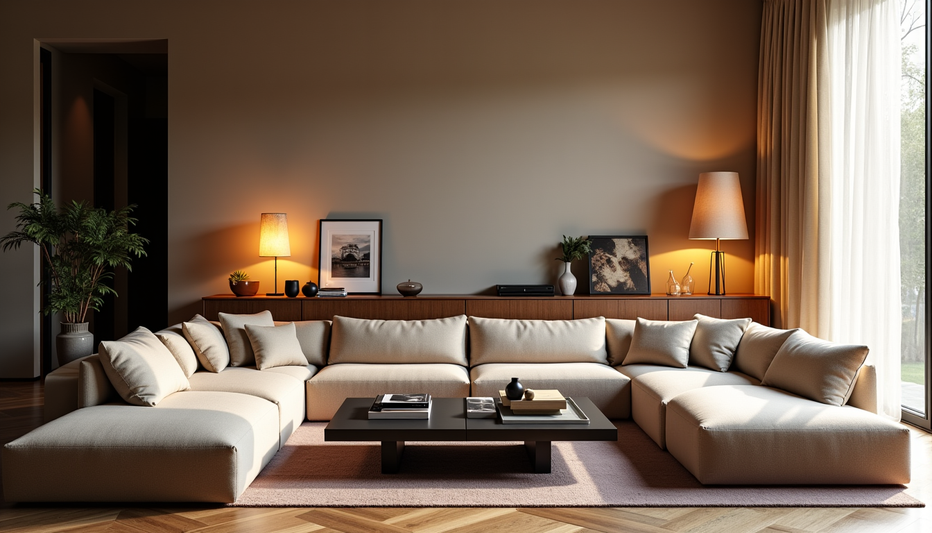 Illustration : anapé modulable, méridienne, table basse imposante, console, plusieurs — 4 astuces pour sublimer votre intérieur facilement