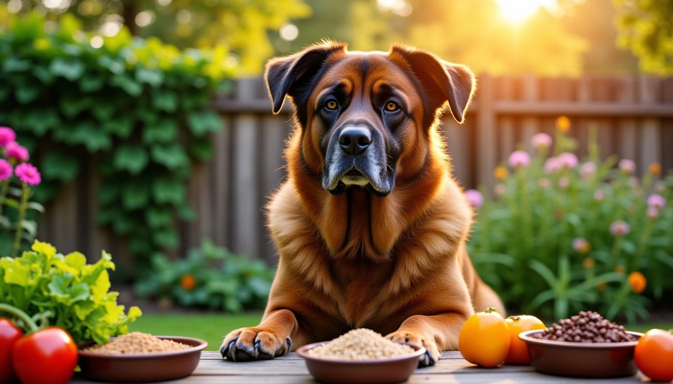 alimentation pour un chien grande taille ? — régularité du transit intestinal, aidant à prévenir la