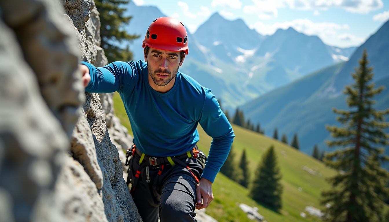 7 idées d'aventures pour un voyage inoubliable — l'escalade, qu'elle soit sur roche naturelle ou en