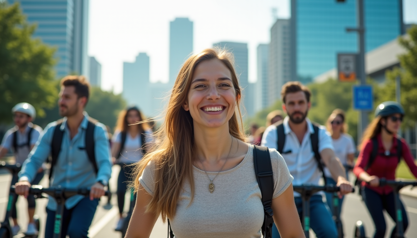 réinventez la mobilité urbaine avec des solutions innovantes — ces outils s'inscrivent dans une démarche collective, où