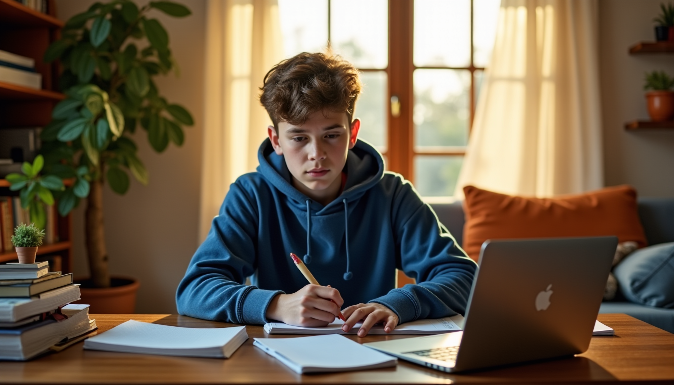 réussir son année scolaire : l'impact du soutien à domicile sur les résultats — lles, permettant de concilier études, activités extrascolaires et