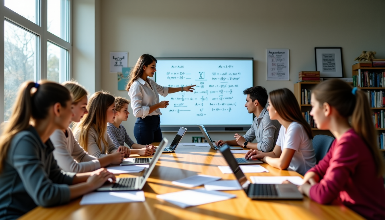 soutien scolaire en maths : un accompagnement sur-mesure pour progresser à votre rythme — l'immersion dans la matière pendant une période courte