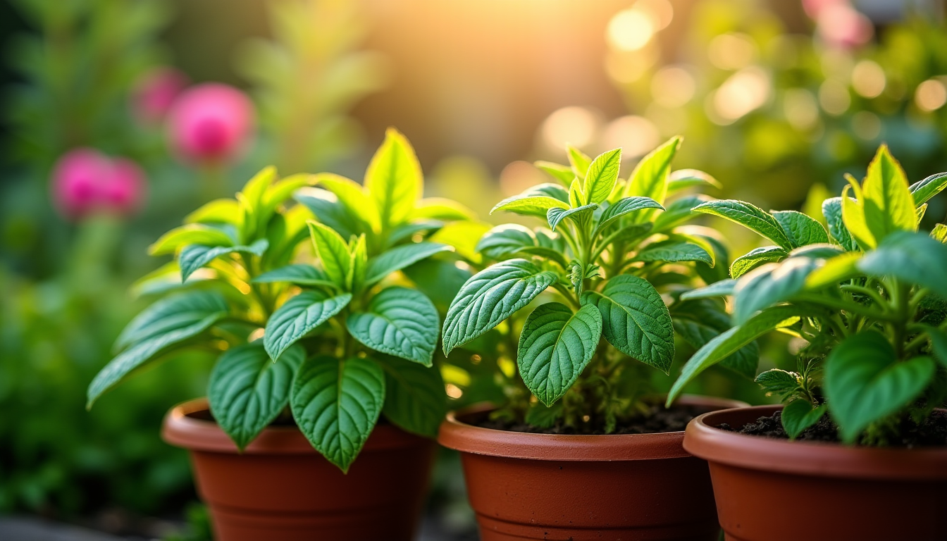 cultivez votre oasis : secrets d'un jardin épanoui — les herbes aromatiques, quant à elles, sont un