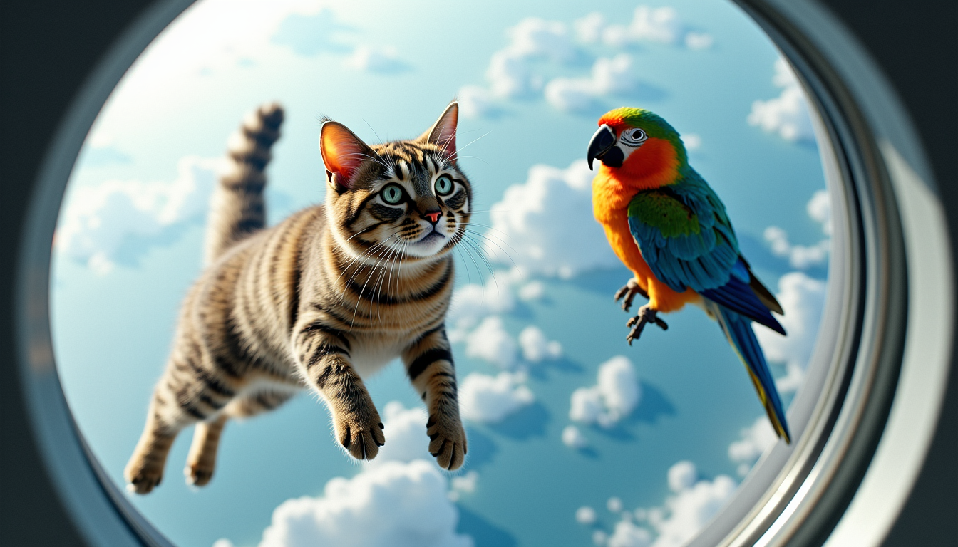 Illustration : s, notamment dans la manière dont ils perçoivent — mystères de la vie animale en apesanteur