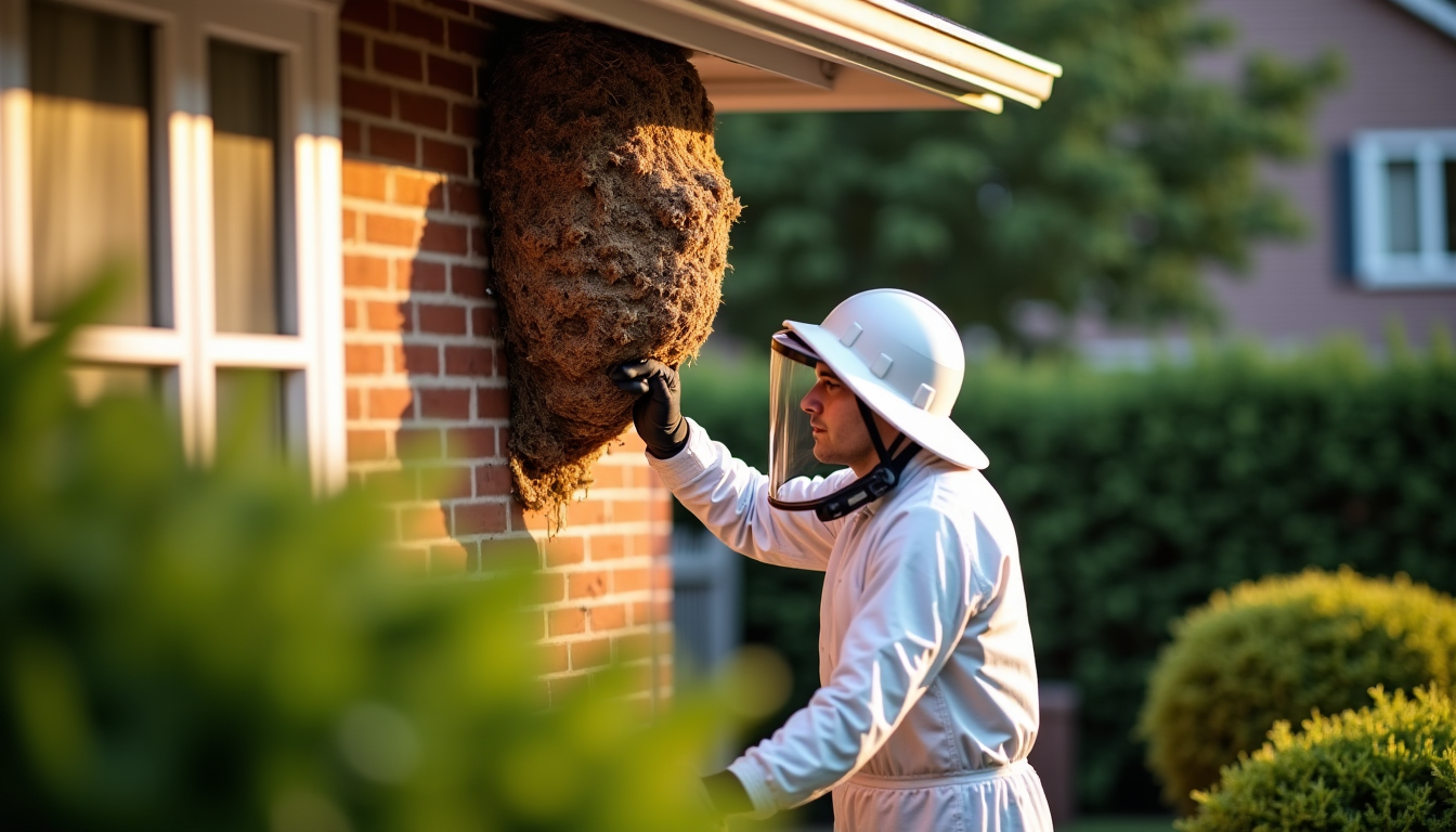 prix élimination nid de guêpes : 5 critères qui font changer la facture — traliser un grand nombre d'insectes, et un temps