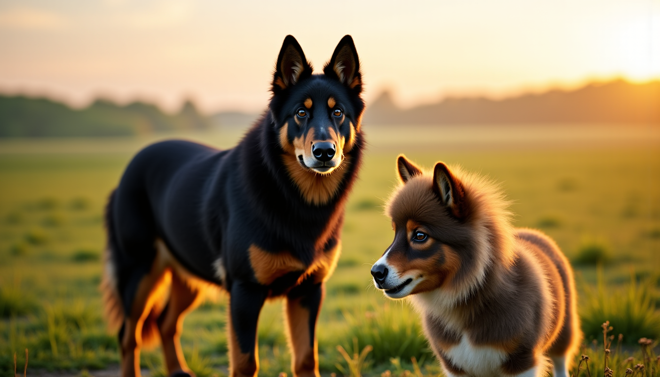 beauceron et poney shetland : cohabitation possible ou risquée ? — rialité envers son espace ou ses ressources (nourriture,