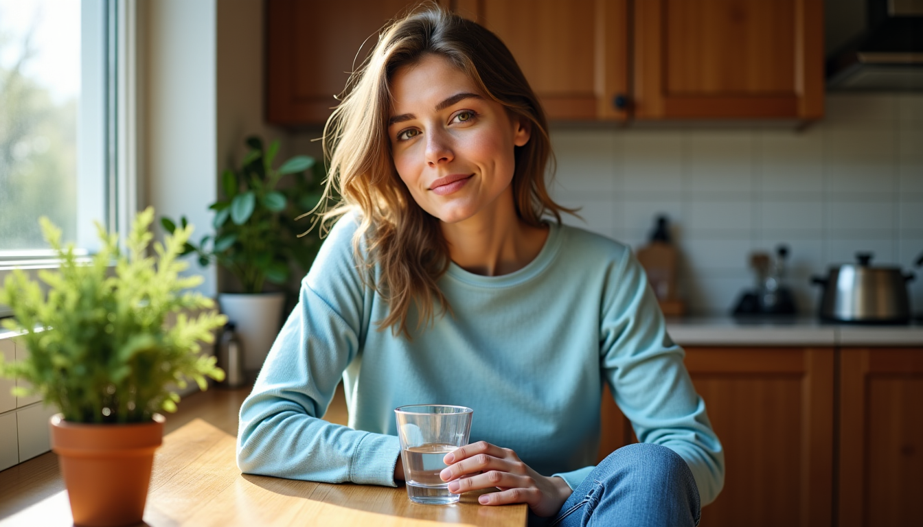 mal de ventre :  comment soulager les douleurs — l'hydratation est également cruciale, surtout en cas de